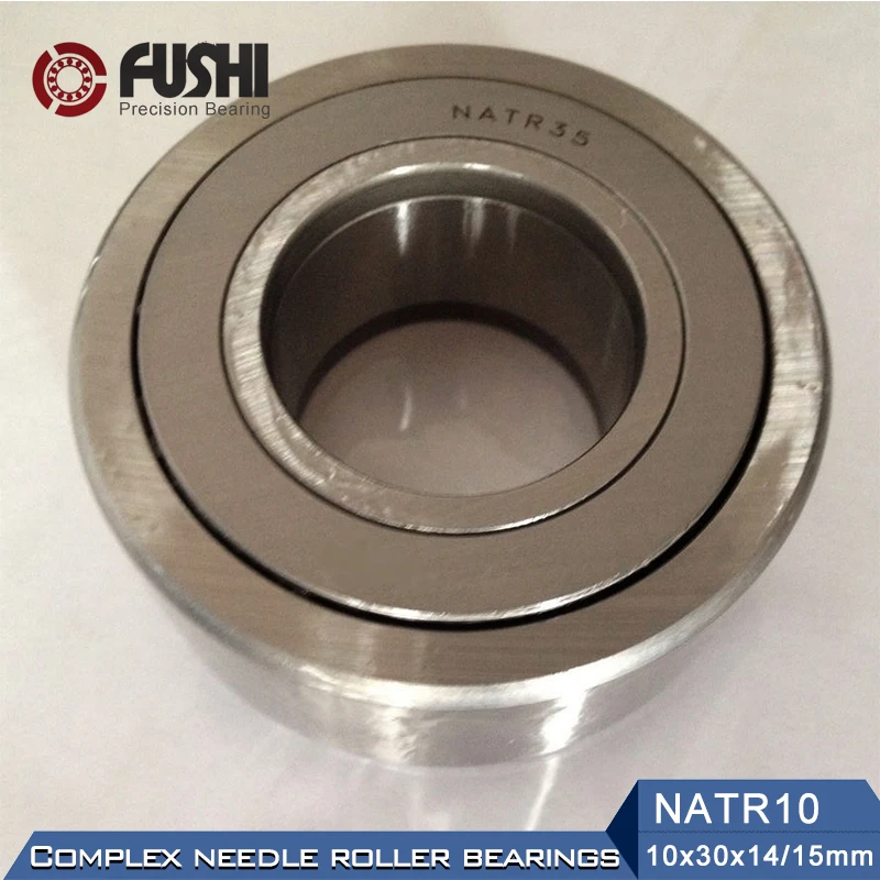 NATR10 роликовые подшипники 10x30x15x14 мм (1 шт.) хомут типа опорные ролики NATR 10 подшипник