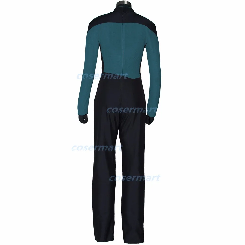 Star Trek Jumpsuit Cosplay Costume Red Blue Yellow Halloween Uniform For Women Men (3)