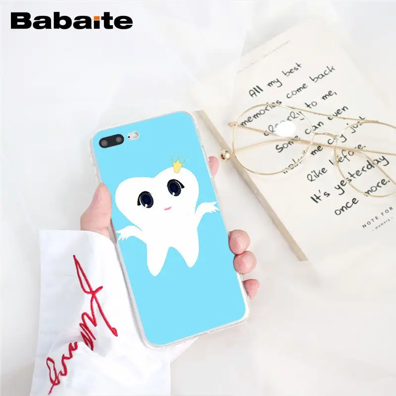 Babaite стоматологический зуб чехол для телефона для iphone 11 Pro 11Pro Max 8 7 6 6S Plus X XS MAX 5 5S SE XR - Цвет: A14