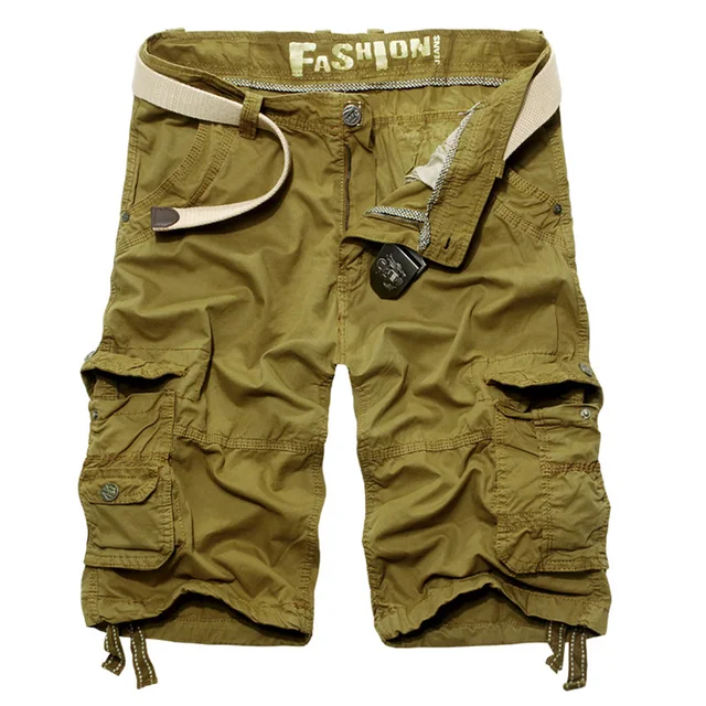 Cargo Shorts Men Cool Men's Casual Short Army Cargo Combat Camo