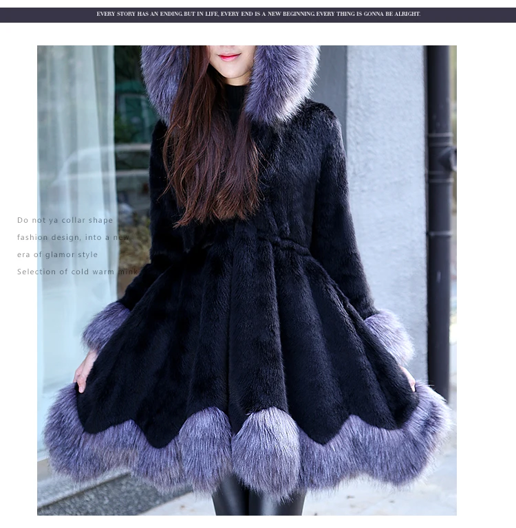Manteau Artificia En Blanc Gtgyff À Furry Chaud Hiver Fourrure Avec Pour Femmes Fausse Noir Capuche Capuchon Vêtements Hoodies Survêtement Veste Long nHPP4qCw0x