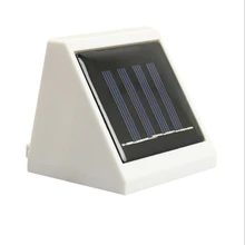 Солнечный уличный садовый забор свет 4 светодиодный настенный светильник