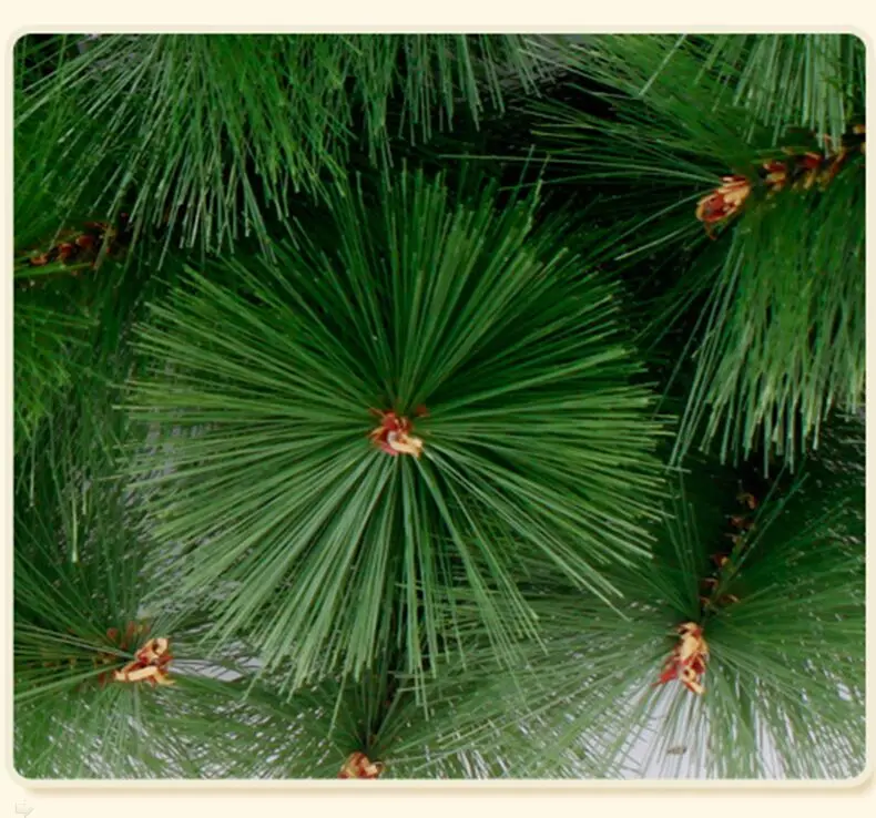 270 см Рождественская гирлянда зеленая сосновая игла рождественские украшения из ротанга Рождественские украшения для домашнего питомца