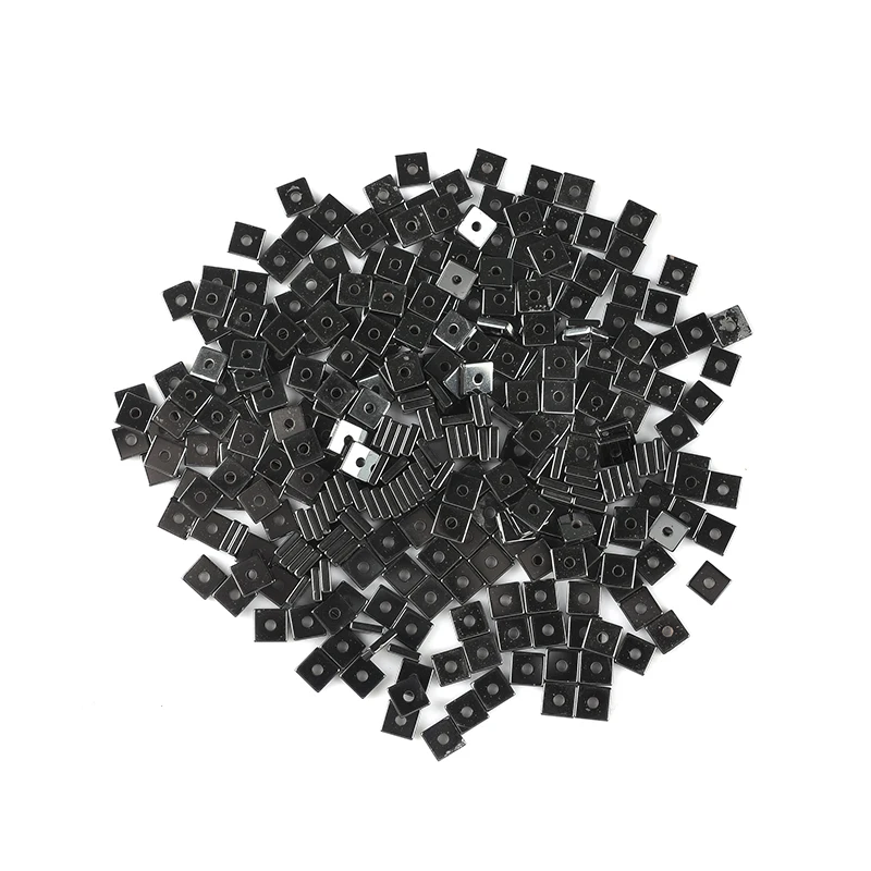 AAA Натуральный камень квадратной формы черные гематитовые бусины, плоский кабель 1*2/1*4 мм 388/330 шт бусины для самостоятельного изготовления ювелирных изделий браслет Цепочки и ожерелья