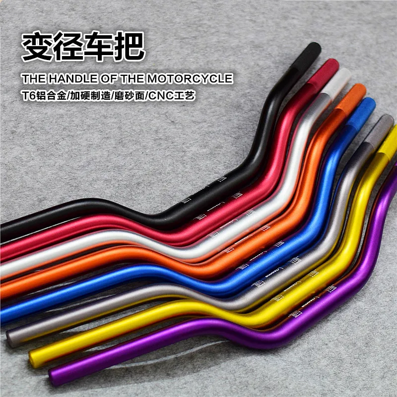 

Motorcycle Handlebar 22mm/28mm Aluminum Alloy For Honda Yamaha Kawasaki Suzuki Dirt Bike Scooter Modify