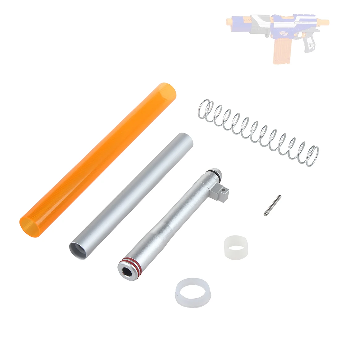 

Worker Short Dart Kit for Nerf N-Strike Exclusive Elite Alpha Trooper CS-12 - Silver