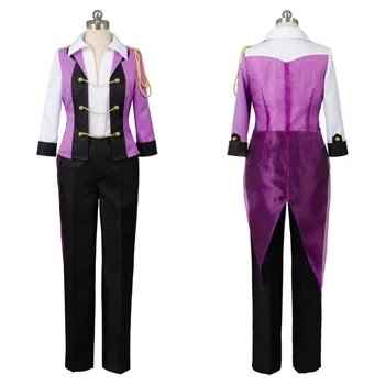 

2017 Anime Yuri on Ice Cosplay Victor Nikiforov Suit for Men Halloween Party Show Costumes Any Size Custom Made