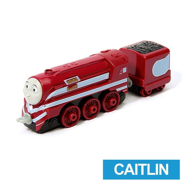 

x14 Gift 1: 64 Vehicles Diecasts Thomas with hook Caitlin Thomas And Friends Magnetic Thomas Truck Engine Train Toys For Boys