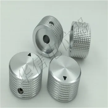 

All aluminum silver aluminum potentiometer knob cap 25MMX15.5MM hole 6.4MM