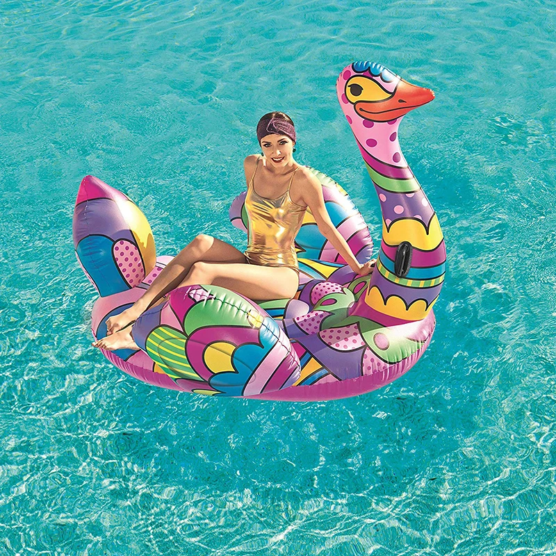Надувной плавающий поплавок с Фламинго 1 9 м гигантский для плавания на schwimtier Pop