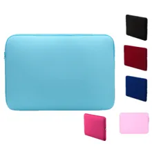 Zipper Soft Laptop Sleeve 11 14 15 inch Notebook Case for Tablet Bag Computer Cover for Macbook Air Pro Retina Laptoptas Fundas
