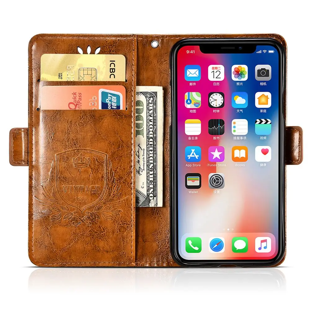 

ASTUBIA For Oppo R7S Case PU Leather For Oppo F3 Lite(A57) Cover Leather Flip Luxury For Oppo R9S R11 Case Fundas Wallet Couqe