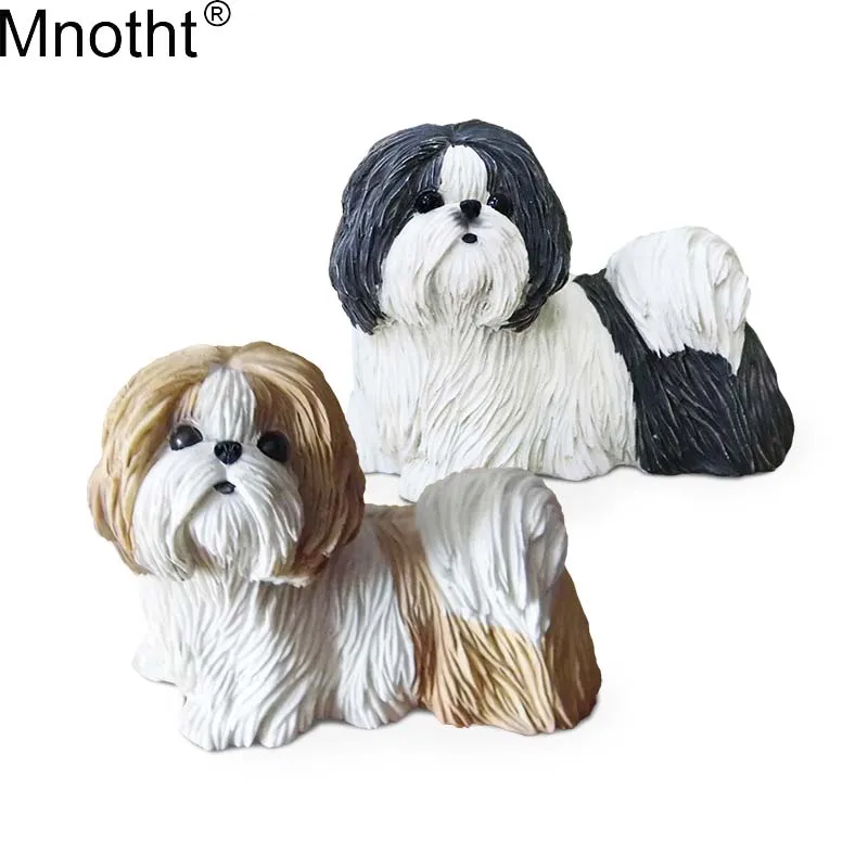 Mnotht мини игрушки 1/6 хризантемы Shih Tzu модель собаки китайские Животные Собака