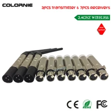 DHL ; набор из 10 шт. DMX512 беспроводной приемник и передатчик для сценического освещения