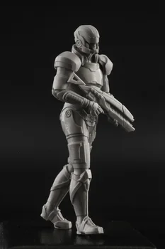 

54mm Scale Resin Figure Model Kit Star Wars Soldier Static Modeling Assembling DIY Toys Hobby Tools Creative Gift 1663G