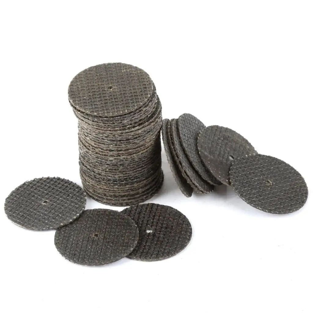 50pcs Abrasive Tools 32mm Resin Fiber Cutting Discs Cut Off Wheel Discs Rotary Grinder dremel accessories dremel cutting tools