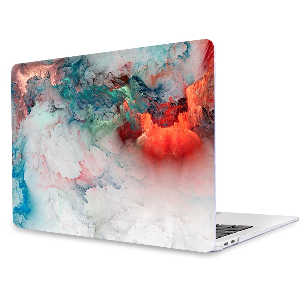 Redlai для MacBook Pro 13 16 дюймов Чехол с сенсорной панелью A2159 A2141, прозрачный мягкий сенсорный чехол для ноутбука MacBook Air 13 A1932 A1466