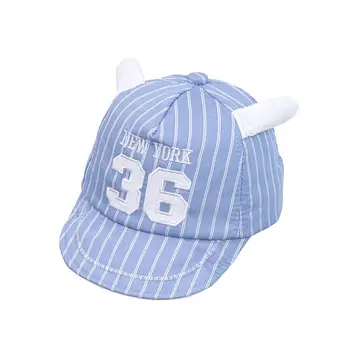 

Kids Boys Girls Baseball Cap Striped Number Printed Visors Hats Adjustable Ball Hat Baby Girl Winter Warm BreathableA 2019