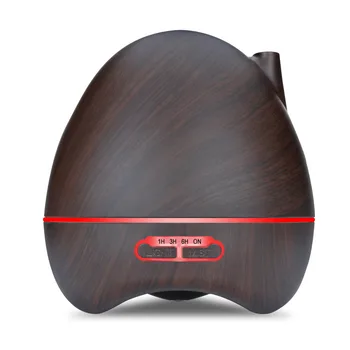 

300ml Aroma Essential Oil Diffuser Ultrasonic Air Humidifier 7 Color Changing LED lamp Wood Grain Aromatherapy Mist Maker