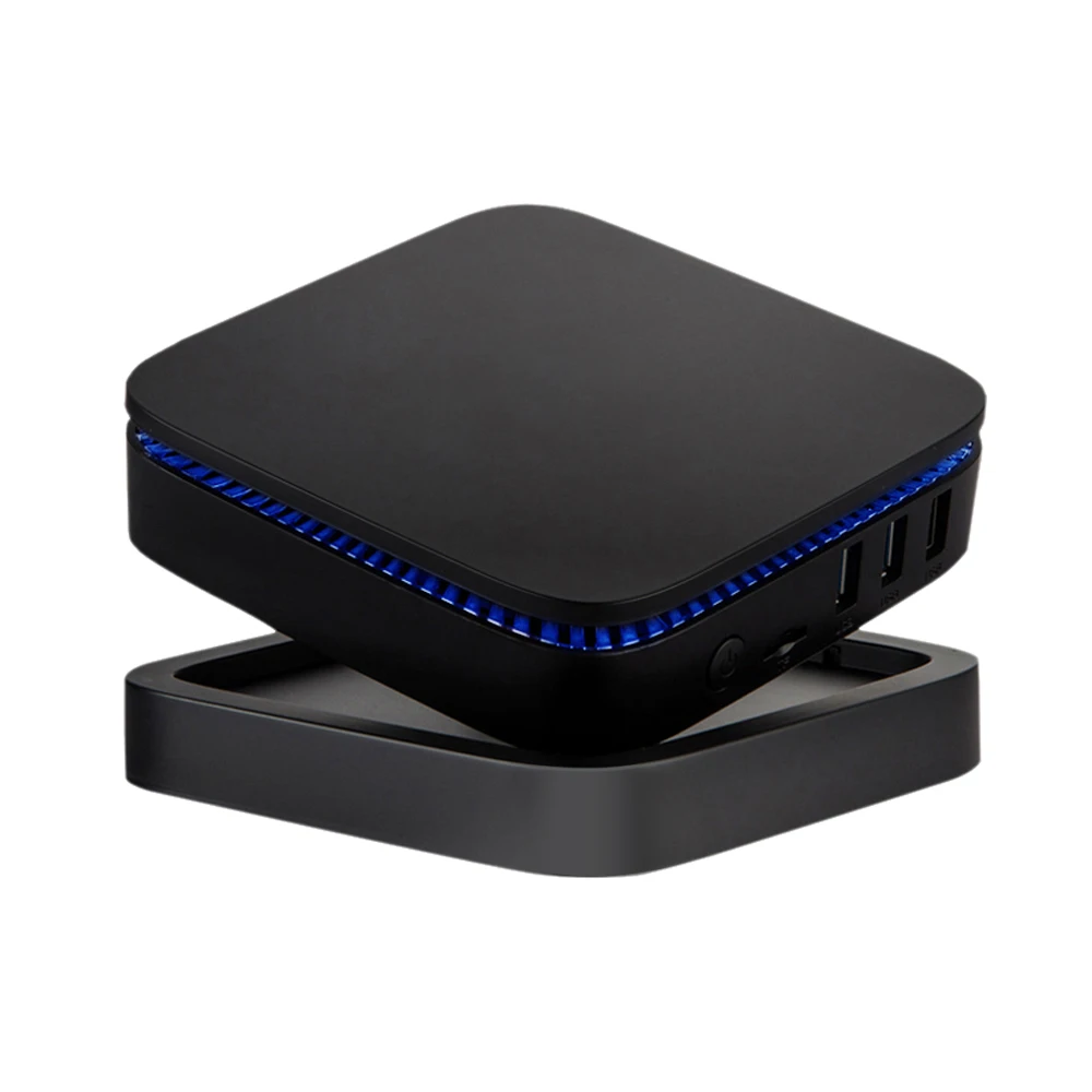 AK1 Mini PC Windows10 Mini Computer Intel Celeron Apollo Lake J3455 8G RAM 128GB SSD HTPC Office HDMI WiFi4K USB3.0 Mini Desktop-4