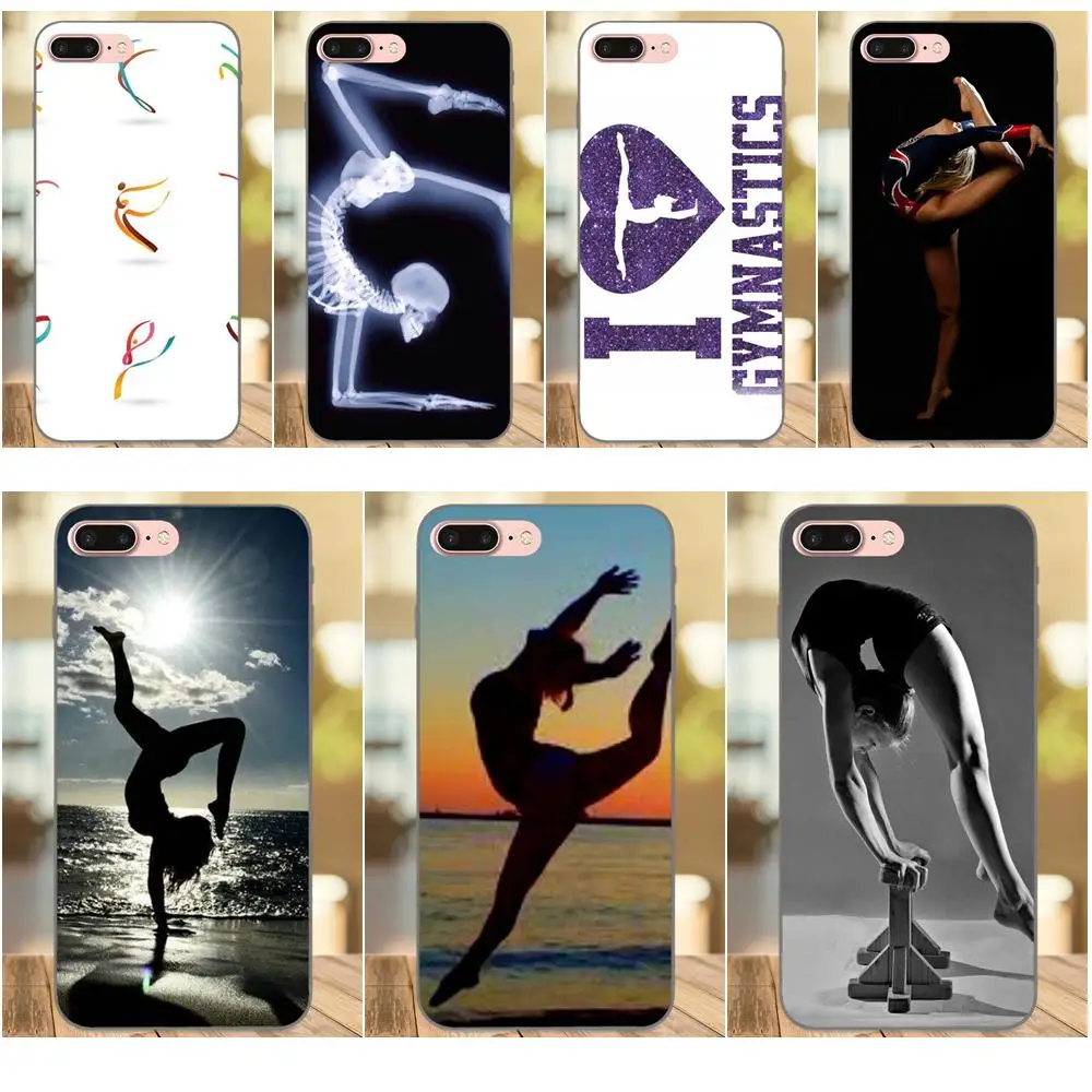 

For Huawei Honor 5A 6A 6C 7A 7C 7X 8A 8C 8X 9 10 P8 P9 P10 P20 P30 Mini Lite Plus TPU Cell Cover Case Gymnastics