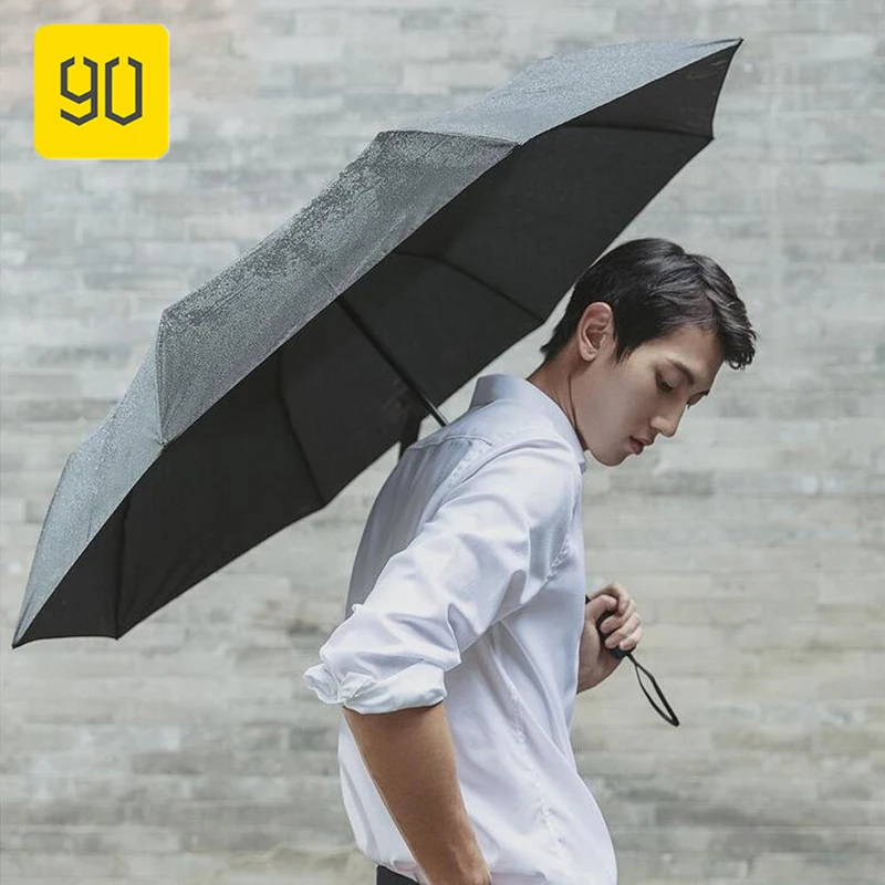

Xiaomi 90Fun Men Women Umbrella Three Folding Sun Umbrella Sun Protection UV Ultralight Big Umbrella UPF40+ Unisex Portable