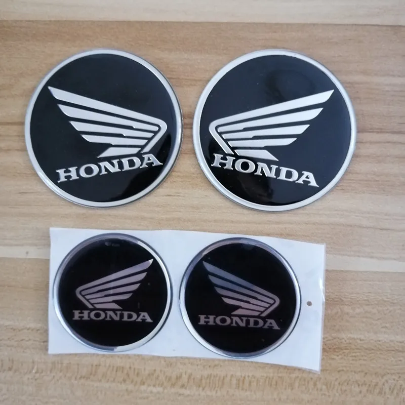 

3D Wing Round Tank badge emblem Sticker for Honda CB650F CB500X CB400 CB1000R CBR600RR CR 250 CR125 Motorcycle Accessories Parts