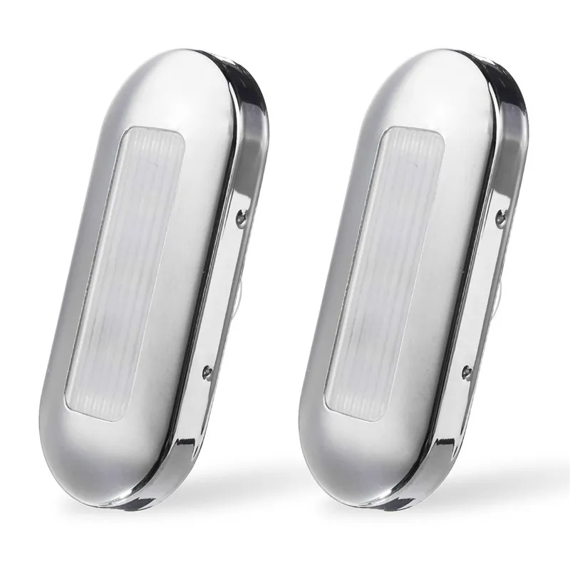 2pcs Waterproof IP67 Ship Lights 0 5W LED Marine Boat Yacht Stainless Steel Anchor Stern Light