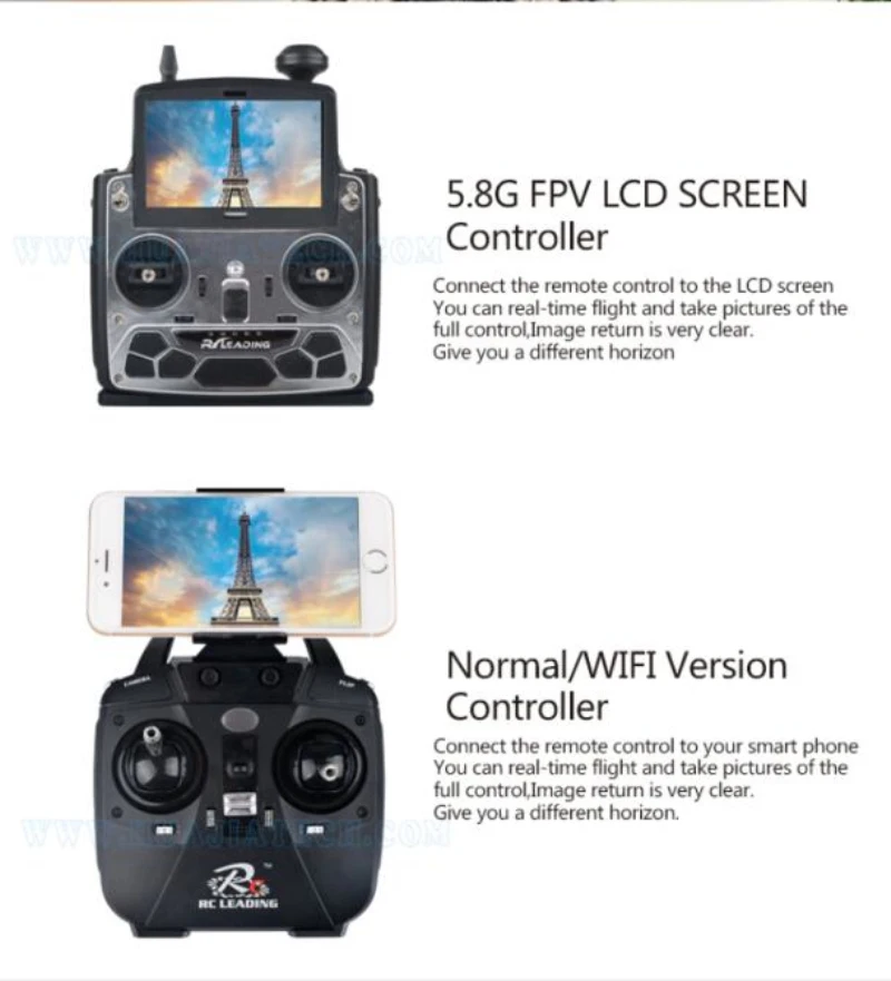 Новый RC136 2 4G 4CH двойной GPS Follow Me RC Квадрокоптер с бесщеточным Мотором 5 8G FPV WIFI