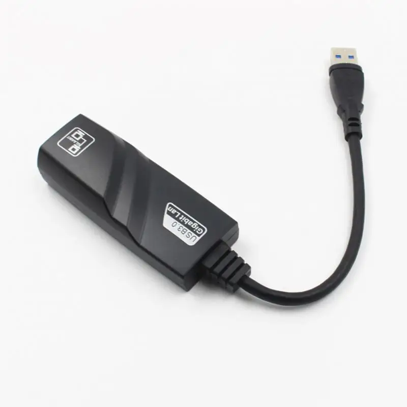 Новые Arrivials USB 3,0 Gigabit Ethernet RJ45 локальной сети (10/100/1000) Мбит/с сетевой адаптер для ПК к