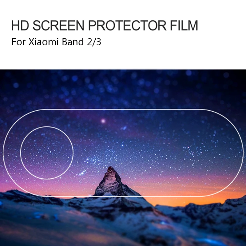 5 шт. Защитная пленка для экрана Xiaomi Mi Band 3 2 смарт браслет полное покрытие защитные