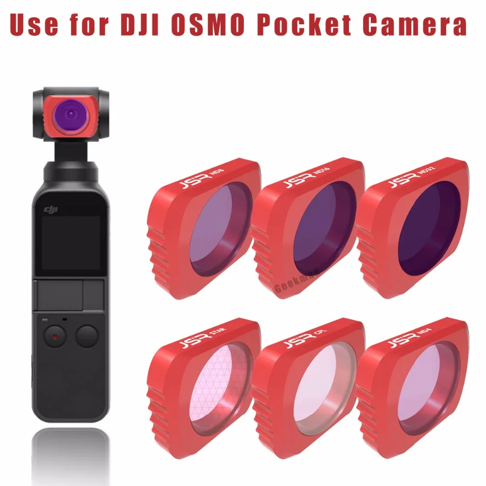 

DJI OSMO POCKET Camera Wide angle Lens Filter Kit Set Star Filters for DJI OSMO POCKET Gimbal polar Accessories