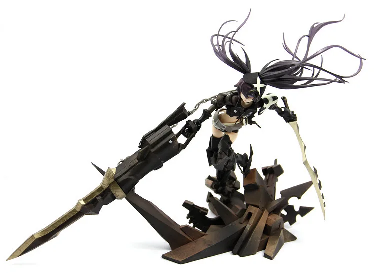 28 см Insane Dark Miku японское сексуальное аниме фигурка из Black Rock Shooter