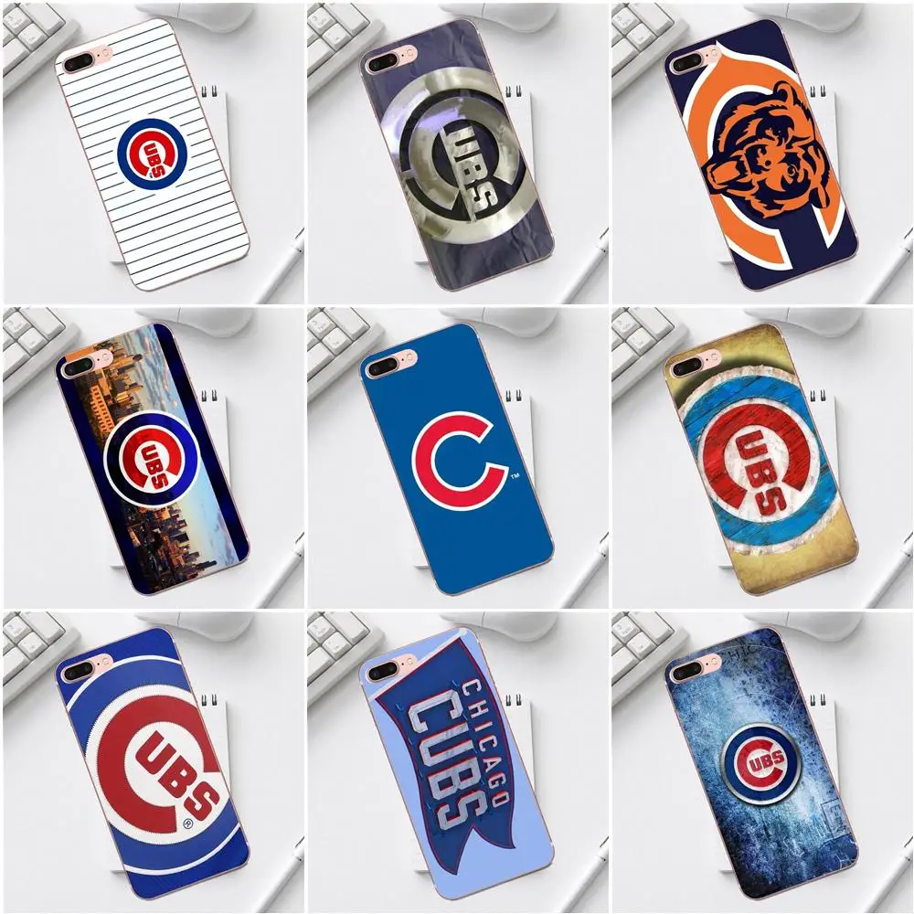 Qdowpz Chicago Cubs Custom Smart для iPhone 4 4S 5 5C SE 6 6S 7 8 Plus X XS Max XR Galaxy A3 A5 J1 J3 J5 J7 2017 распродажа |