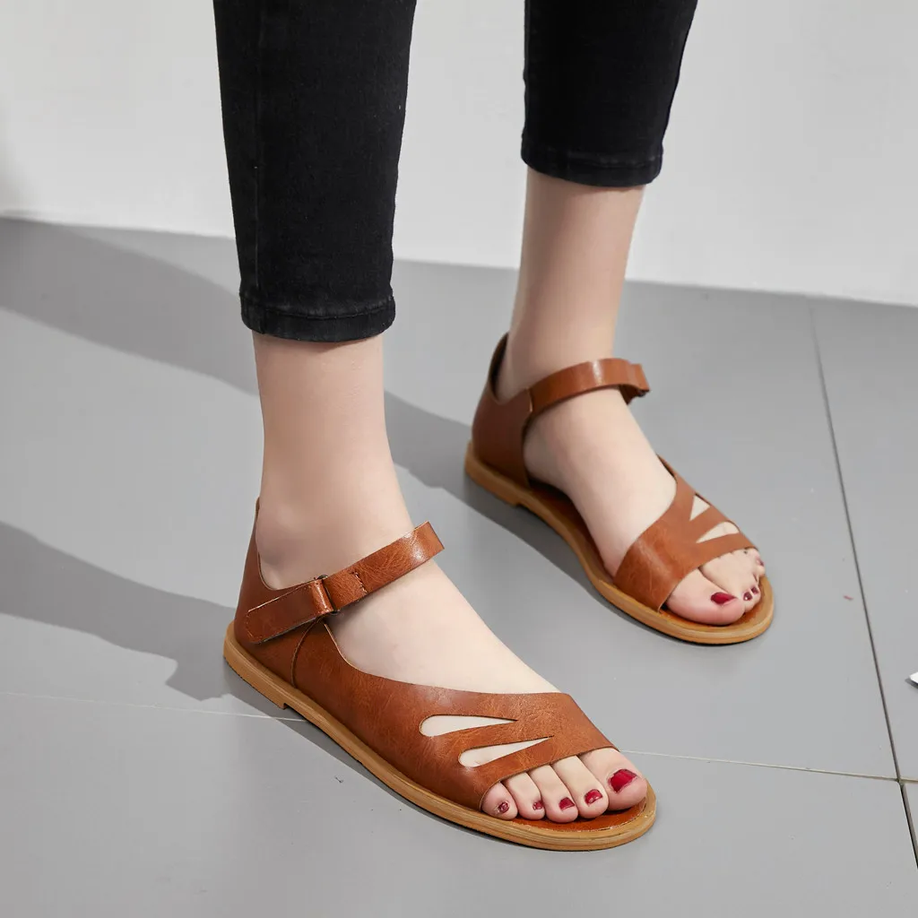 

Sandels Summer Casual Fashion Sandals Platform Women Rome Heel Shoes Casual Breathable Beach Sandals
