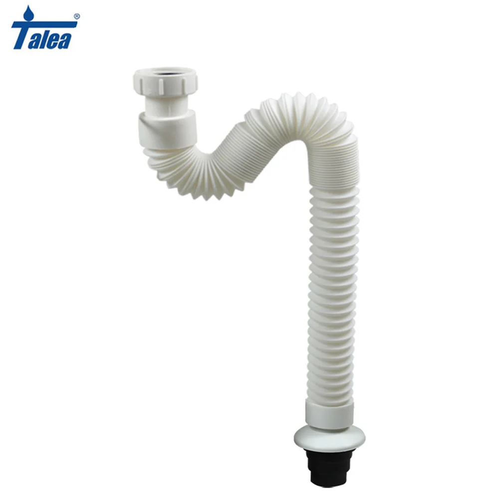 

Talea Kitchen Sink Drain Strainer Bathroom Hose Wash Drainage hose Flexible waste water plumbing hose Quality plastic waste pipe