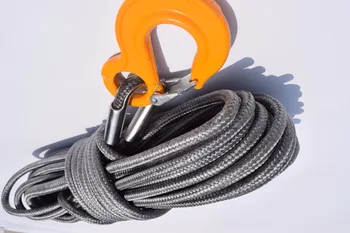 

Free Shipping Grey 10mm*40m Double Braided Synthetic Winch Rope,ATV Winch Cable,ATV Winch Kit Relay