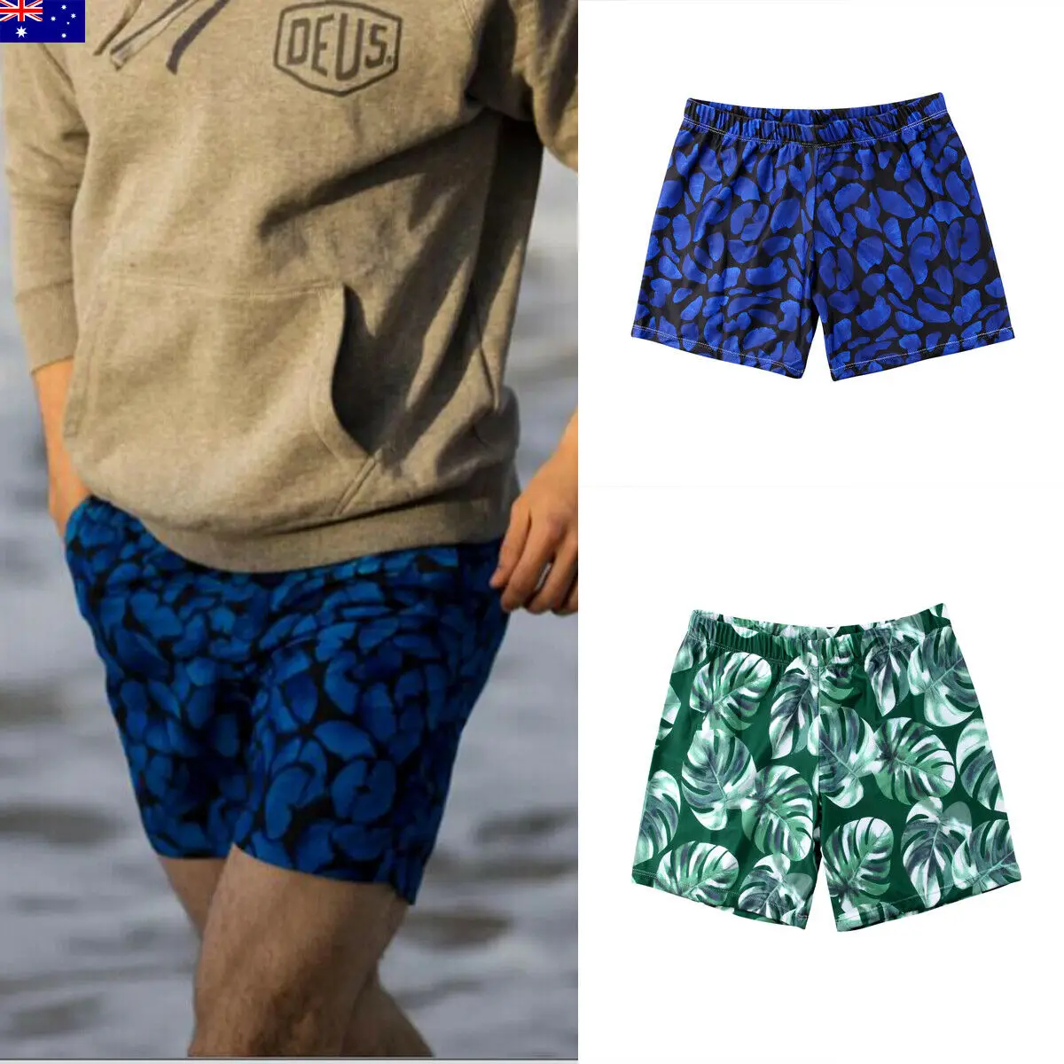 

Mens Surf Beach Shorts Board shorts Swimming Beach Quick Dry Swimwear Swimsuits Running Shorts Bathing Short Pants