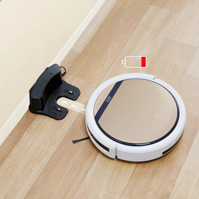 ILIFE V5s Pro Stofzuiger Robot Sweep & Nat Mop Automatisch Opladen voor Huisdier haar en Harde Vloer Krachtige Zuigkracht ultra Dunne 4