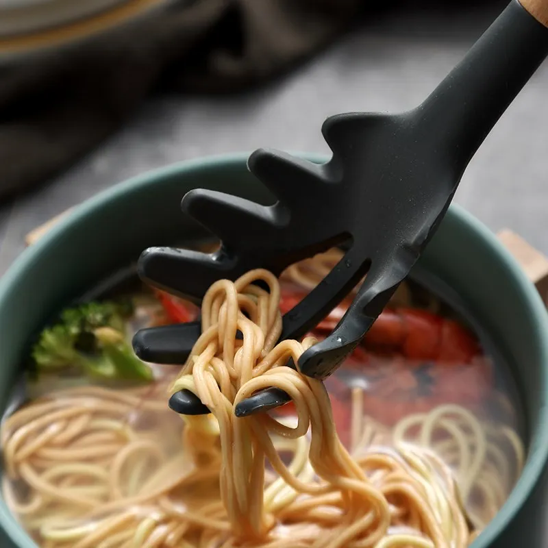 8 Piece Silicone Cooking Utensils Set Silicone Spatula Slotted Turner Soup Spoon Ladle Kitchen Cooking Tool Set With Wood Handle 8 Piece Silicone Cooking Utensils Set Silicone Spatula Slotted Turner Soup Spoon Ladle Kitchen Cooking Tool Set With Wood Handle