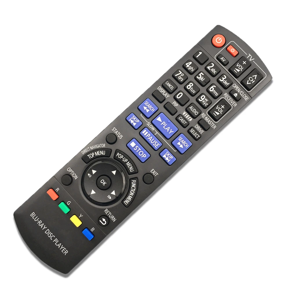 remote control suitable for N2QAKB000082 For panasonic BLU-RAY DISC PLAYER Remote Control Controle Remoto Controller remote control suitable for N2QAKB000082 For panasonic BLU-RAY DISC PLAYER Remote Control Controle Remoto Controller