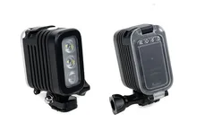 30 Meters Underwater Waterproof Diving LED Gopro LED Light Spot Lamp for GoPro Hero 5 4 3+ 3 2 SJCAM XIAOYi Sport Cameras