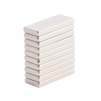 

10pcs Strong Neodymium Block Rare Earth Magnets 25x10x3mm Rectangular N52