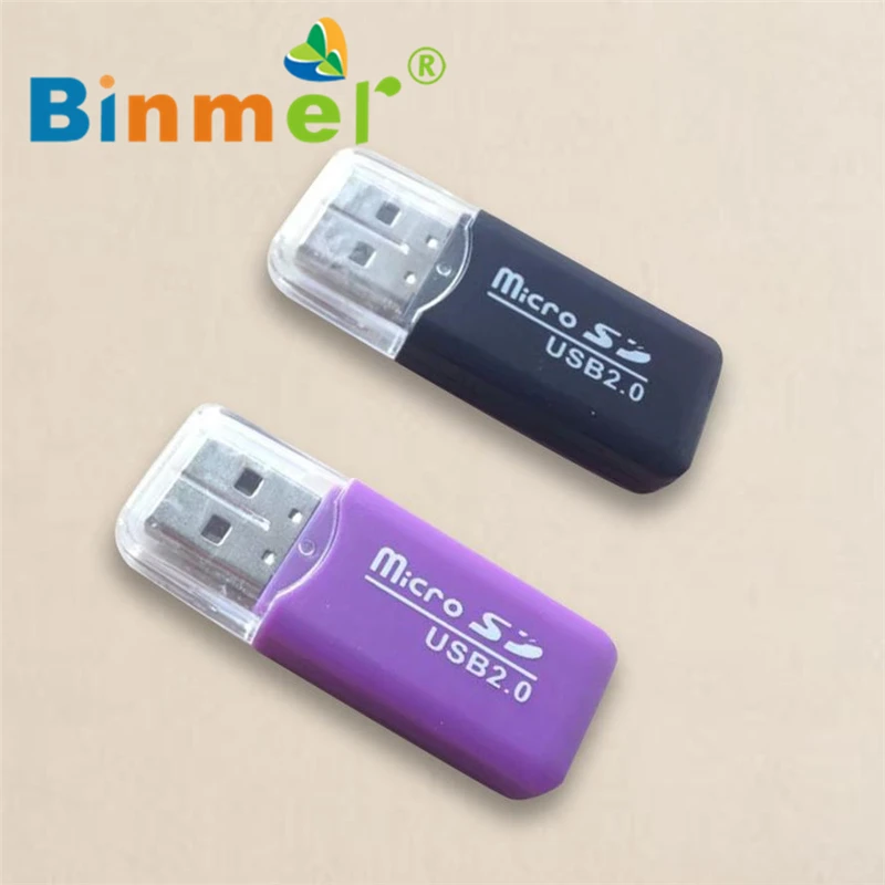 2 шт. USB 2.0 Micro SD, SDHC TF карты флэш-памяти мини адаптер для ноутбуков падение Shipping_KXL0626