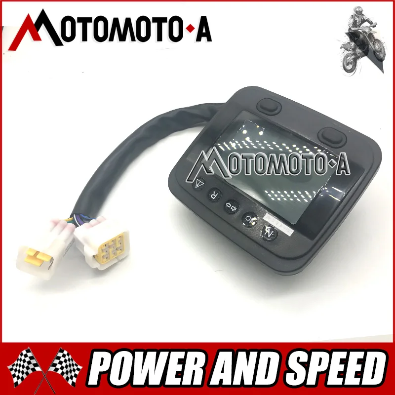  LINHAI ATV 500cc Digital Speedometer Led Odometer Euro Standard Free Shipping - 32859259692