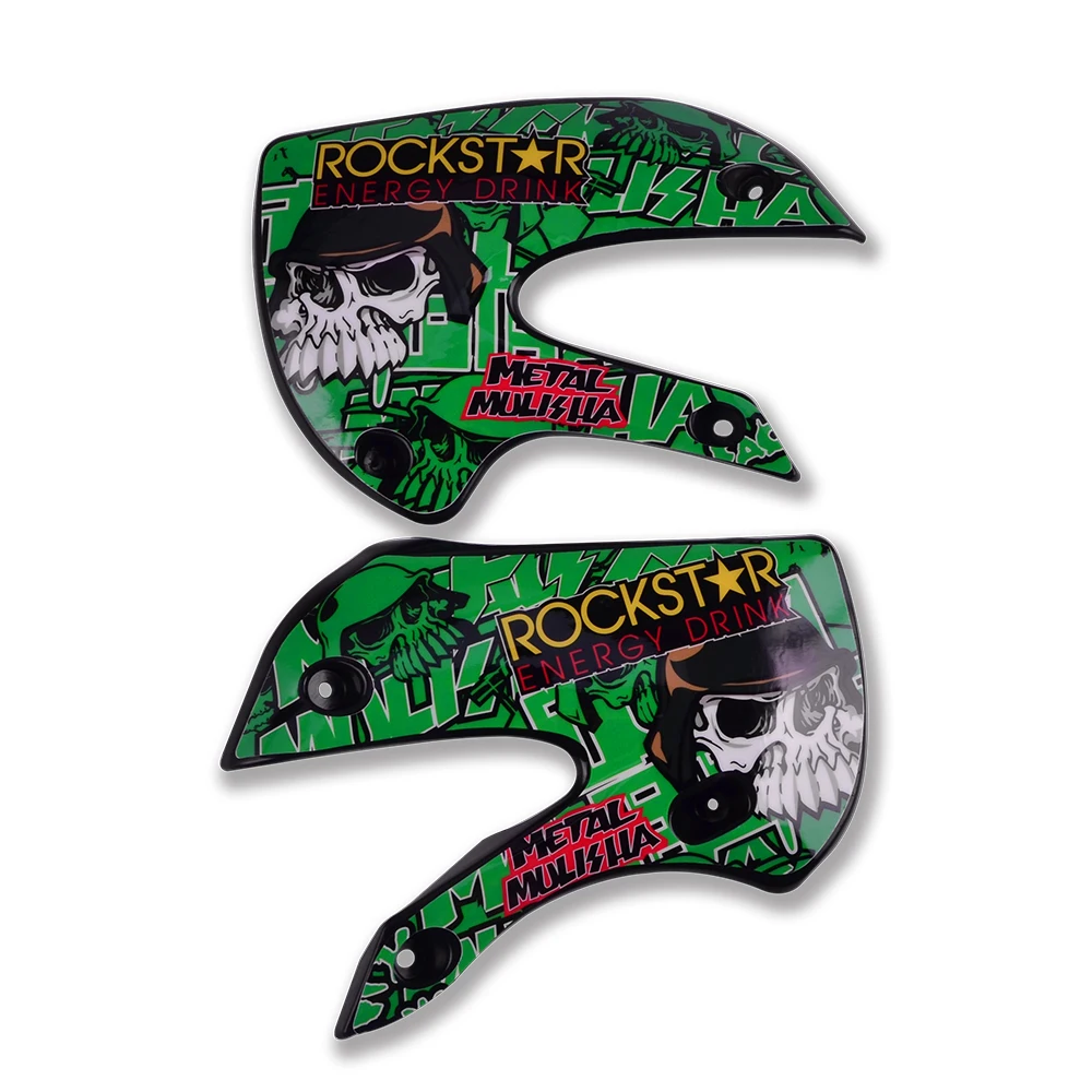 Полностью пластиковые наклейки с графикой для Kawasaki KX65 KLX110 Suzuki DRZ110 Thumpstar Pitpro 140 150 160