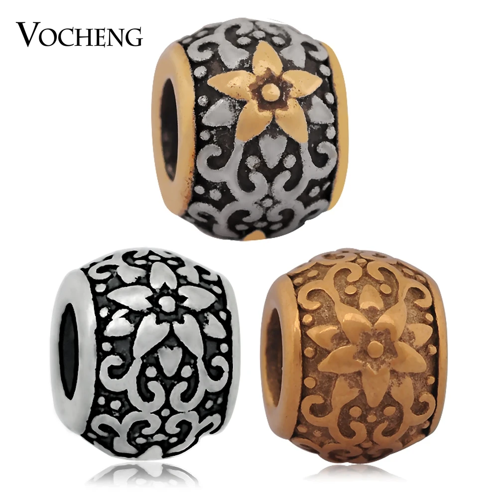 Buy 20PCS/lot Wholesale Stainless Steel Beads Charms 3