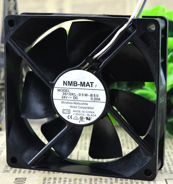 SSEA новый оптовый вентилятор охлаждения для NMB 3610KL-05W-B50 9025 24 В 0.20A 92*92*25 мм