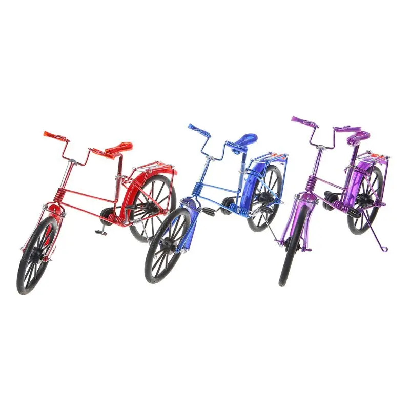 

HBB 1PC Metal Bike Bicycle Toy Mini Functional Finger Toys Creative Game Workmanship Gift Collections Baby Kids Novelty Toys