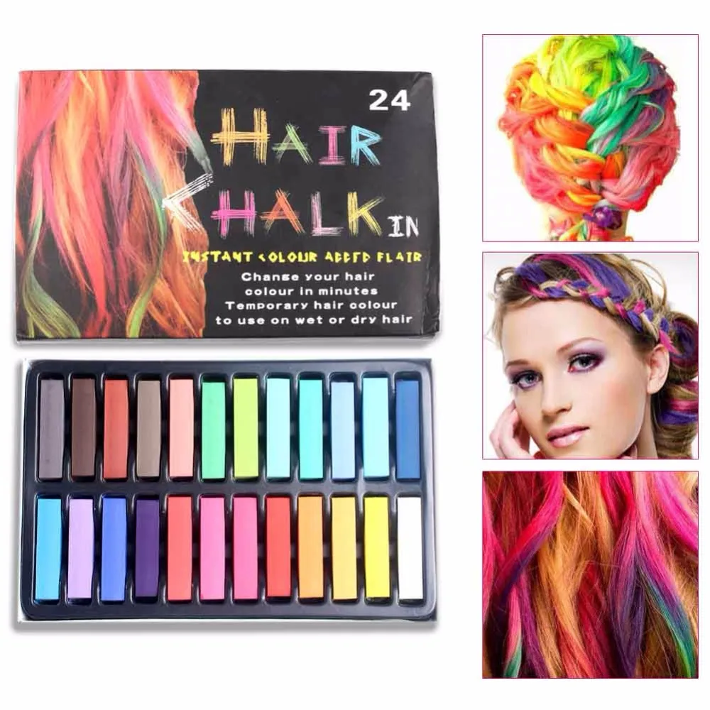 women beauty accessories hair coloring pens fast non toxic temporary pastel hair dye color chalk - Hair Color Pen women beauty accessories hair coloring pens fast non toxic temporary pastel hair dye color chalk - Hair Color Pen